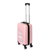 High Quality factory made ABS printed luggage beautiful cartoon print for kids school travel usage suitcase