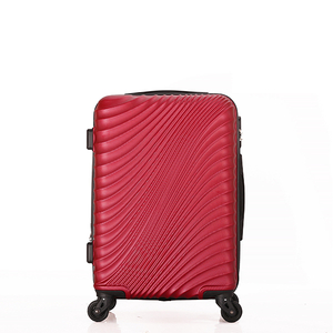Portable Large Capacity Luggage Business Travel Trolley Case Hard Shell with Lock