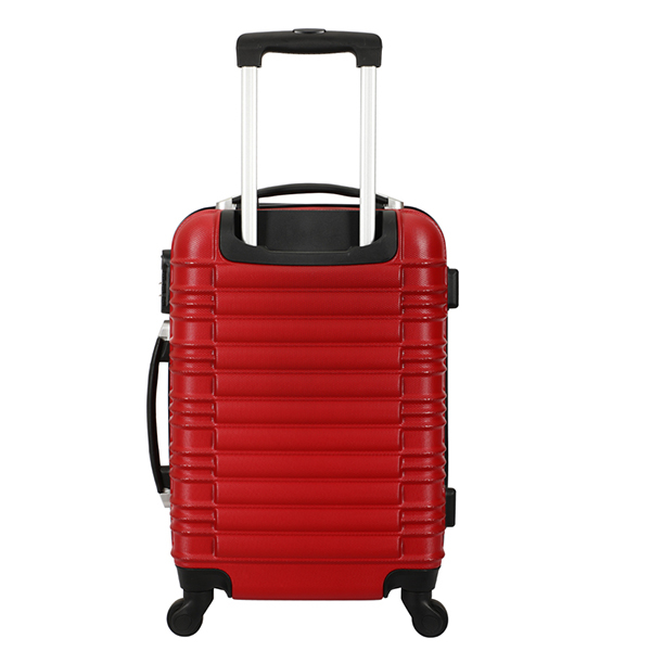 OEM/ODM Factory Price ABS Trolley Suitcase Travel Luggage Sets Red luggage bset gift for life